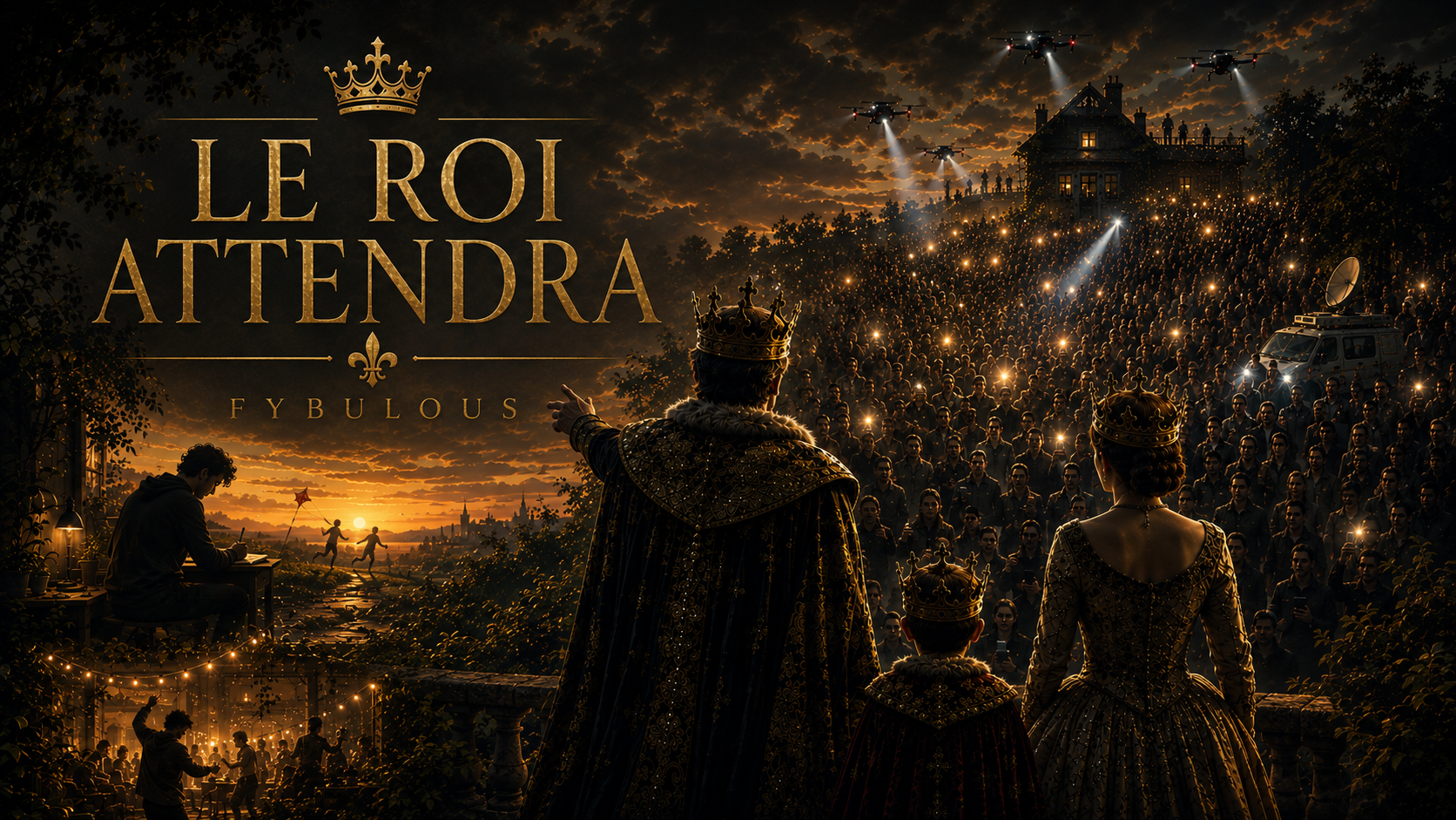 Le Roi attendra : quand une comptine d’enfance devient une fable électro